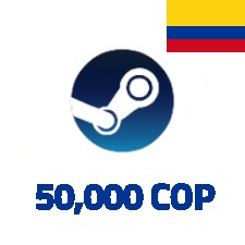Steam Wallet Code 50,000 COP 